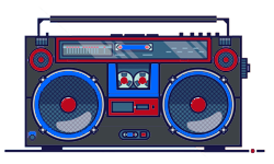 Boom Box Speakers